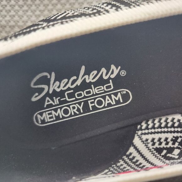 Skechers air cooled memory foam western print plats - Picture 4 of 12